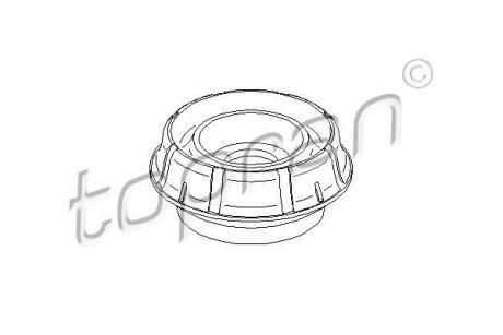 Опора стійка амортизатора TOPRAN / HANS PRIES 700732