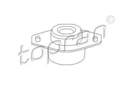 Подушка двигуна TOPRAN / HANS PRIES 720190