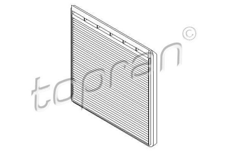 Фільтр повітря (салону) TOPRAN / HANS PRIES 720335