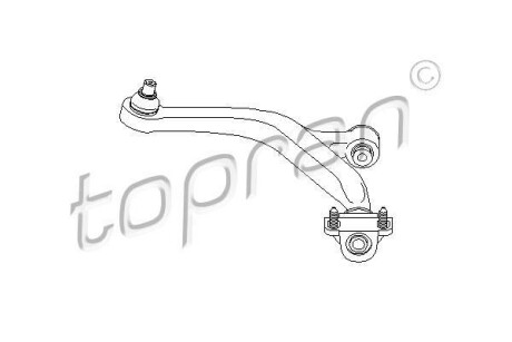 Важіль незалежної підвіски колеса TOPRAN / HANS PRIES 720760