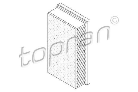 Фільтр повітряний TOPRAN / HANS PRIES 720968