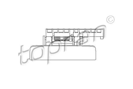 Ручка дверей TOPRAN / HANS PRIES 721724