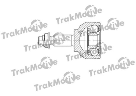 ШРКШ (зовнішній) Renault Laguna II 01-07 (27z/35z/56.7mm/95.1mm/52.4mm) TRAKMOTIVE 400731