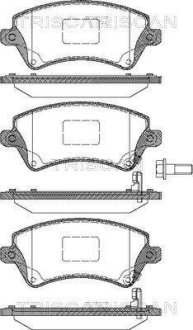 Колодки гальмівні дискові TRISCAN 8110 13058