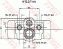 Гальмівний циліндрик TRW BWB174 (фото 2)