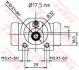 Гальмівний циліндрик TRW BWC227 (фото 2)