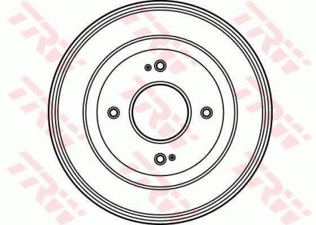 Гальмівний барабан TRW DB4020