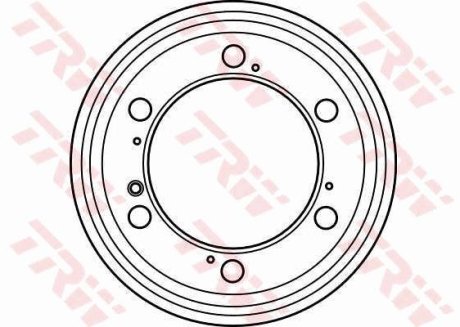 Гальмівний барабан TRW DB4087