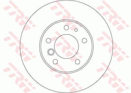 Гальмівний диск TRW DF4348