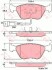 Гальмівні колодки, дискове гальмо (набір) TRW GDB1192 (фото 1)