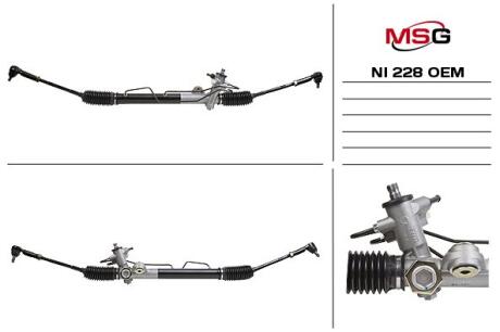 Рульова рейка з ГУР нова Nissan Almera Classic N17 06-12 TRW NI228OEM (фото 1)