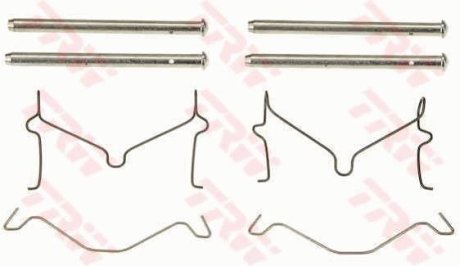 Гальмівні колодки (монтажний набір) TRW PFK403