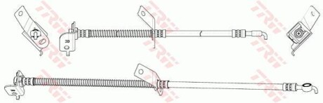 Еластичний гальмівний шланг PRO CEED (ED), 02.0 TRW PHD1150