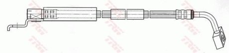 Шланг гальмівний TRW PHD401