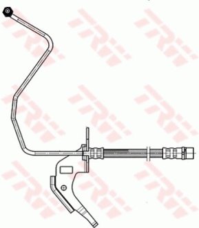 Шланг тормозной TRW PHD564