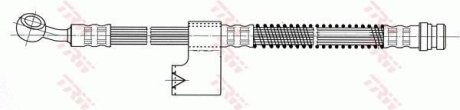 Шланг гальмівний TRW PHD607