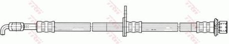 Шланг гальмівний TRW PHD933