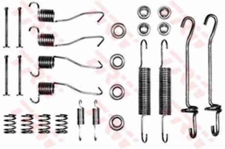 Монтажний набір гальмівних колодок TRW SFK126
