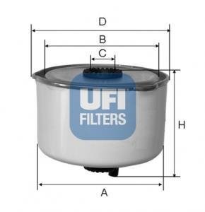 Паливний фільтр UFI 2445400