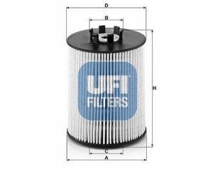 Паливний фільтр UFI 26.081.00