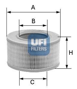 Фільтр повітряний UFI 2717700