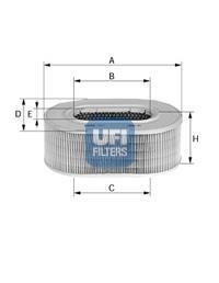 Фільтр повітряний UFI 2719600