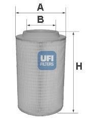 Фільтр повітряний UFI 2765000