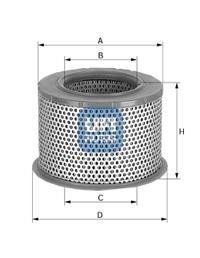 Фільтр повітряний UFI 2774700
