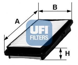 Фільтр повітряний UFI 3034700