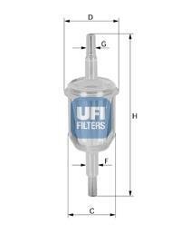 Фільтр палива UFI 3100900