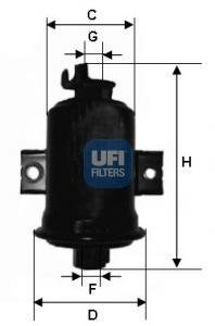 Фільтр палива UFI 3156000