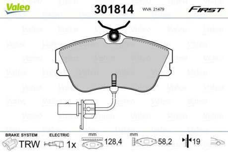 Деталь Valeo 301814