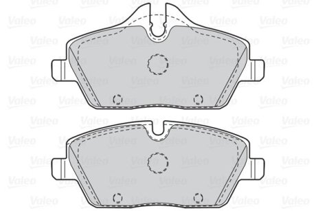 Гальмівні колодки дискові FIRST BMW 1 07.04- Valeo 302049