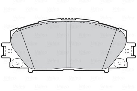 Гальмівні колодки дискові FIRST PRIUS 01.08> FR Valeo 302076