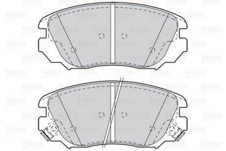 Гальмівні колодки дискові FIRST CHEV MALIBU 12-, INSIGNIA A 08- Valeo 302118