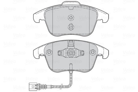 Гальмівні колодки дискові FIRST FIRST Q3 10.13> Valeo 302261