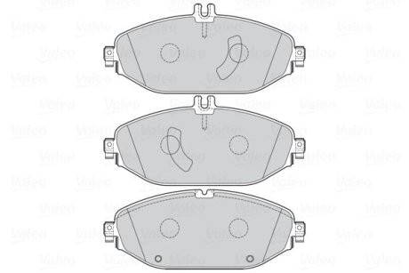 Гальмівні колодки дискові FIRST MERCEDES Valeo 302305