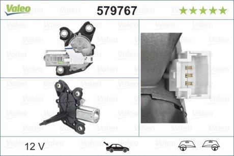 Мотор склоочисника Valeo 579767