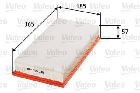 Фільтр повітряний Valeo 585048