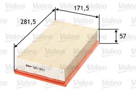 Фільтр повітряний Valeo 585065