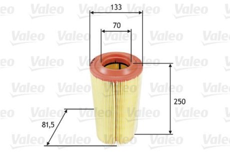 Фільтр повітряний Valeo 585649