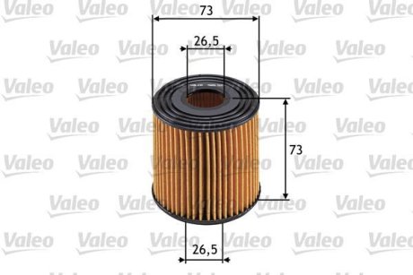 Фільтр масла Valeo 586523