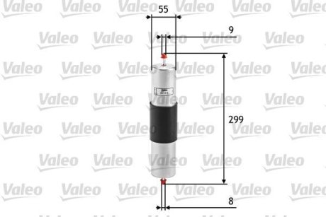 Фільтр палива Valeo 587014