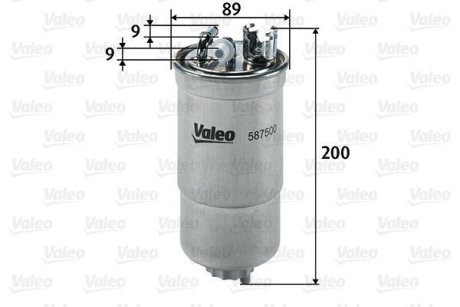 Фільтр палива Valeo 587500