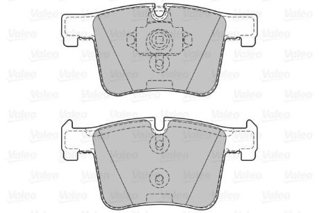 Гальмівні колодки (набір) Valeo 601288