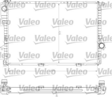 Радіатор, охолодження двигуна Valeo 734277