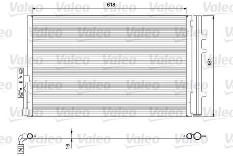 Радіатори кондиціонера BMW X3 (F25), 10- Valeo 814386