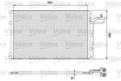 Конденсатор Valeo 814416 (фото 1)