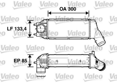 Інтеркулер Valeo 817638