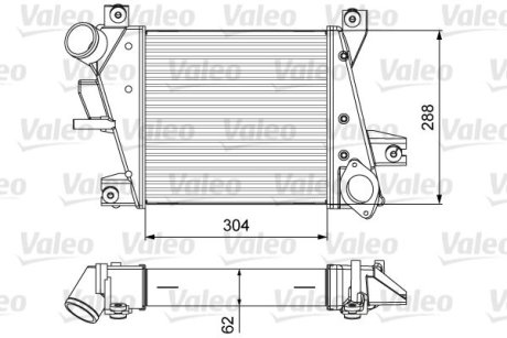 Інтеркулер Valeo 818360